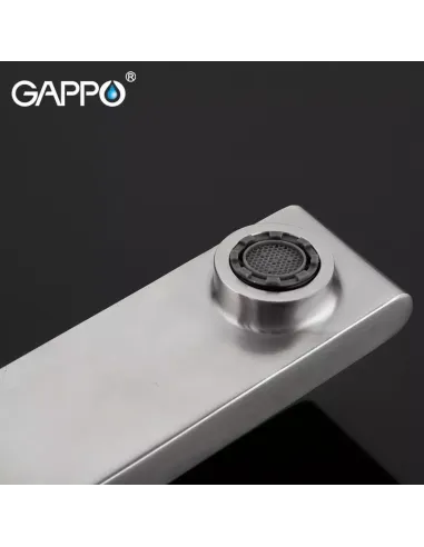 Смеситель для умывальника Gappo G1099-20, нержавеющая сталь