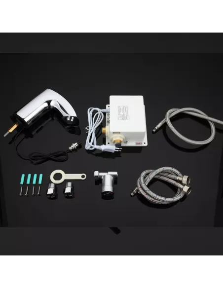 Смеситель сенсорный для умывальника Gappo G518, хром