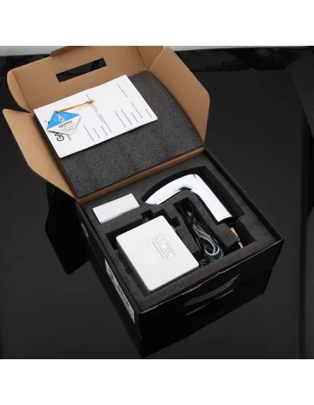 Смеситель сенсорный для умывальника Gappo G518, хром