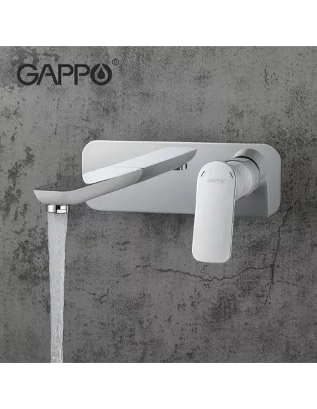 Змішувач для умивальника прихованого монтажу Gappo G1048-22