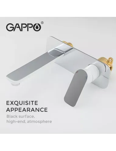 Змішувач для умивальника прихованого монтажу Gappo G1048-22