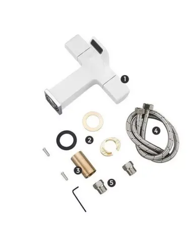 Смеситель для умывальника Gappo G1007-50 с термостатом