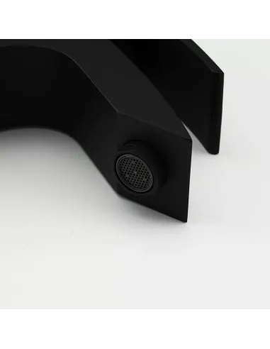 Смеситель для умывальника Gappo G1007-66, черный, однорычажный