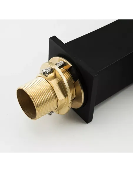 Смеситель для умывальника Gappo G1007-66, черный, однорычажный