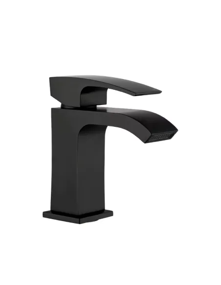 Змішувач для умивальника Gappo G1007-6, чорний, одноважільний