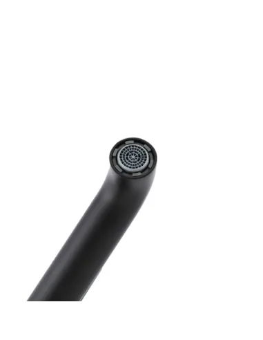 Смеситель для умывальника Gappo G1006-26, высокий, черный, однорычажный