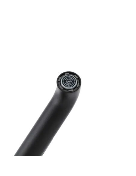 Смеситель для умывальника Gappo G1006-26, высокий, черный, однорычажный