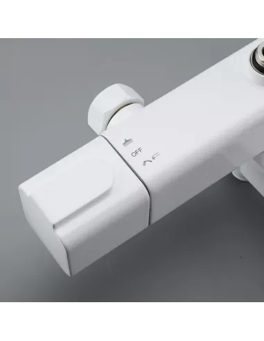 Душова система з термостатом Gappo G2491-8, білий