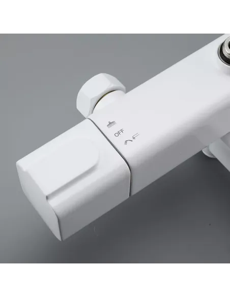 Душова система з термостатом Gappo G2491-8, білий