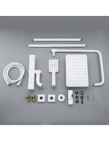 Душова система з термостатом Gappo G2491-8, білий
