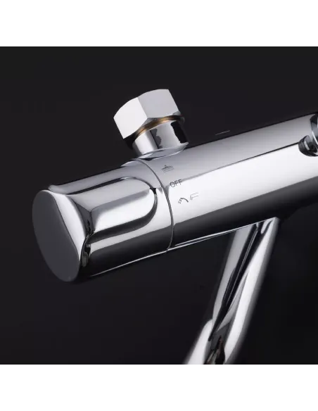 Душевая система с термостатом Gappo G2490, хром Душевая система с термостатом Gappo G2490, хром