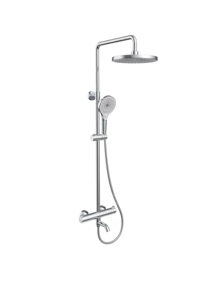 Душевая система с термостатом Gappo G24790, хром