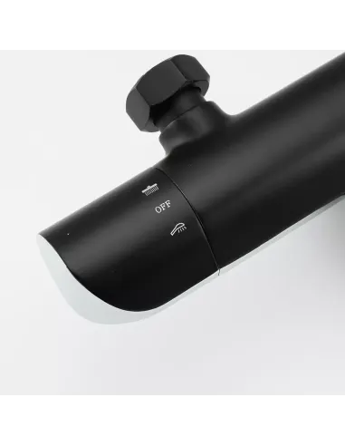 Душевая система с термостатом Gappo G2403-56, черный