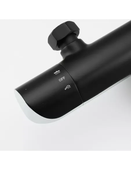 Душевая система с термостатом Gappo G2403-56, черный