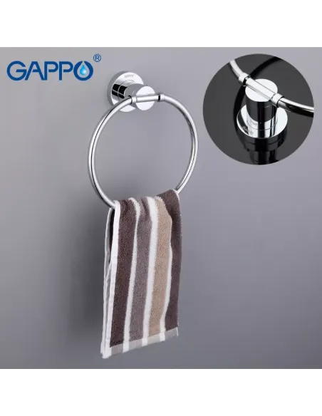 Держатель для полотенец Gappo G1804, хром Держатель для полотенец Gappo G1804, хром