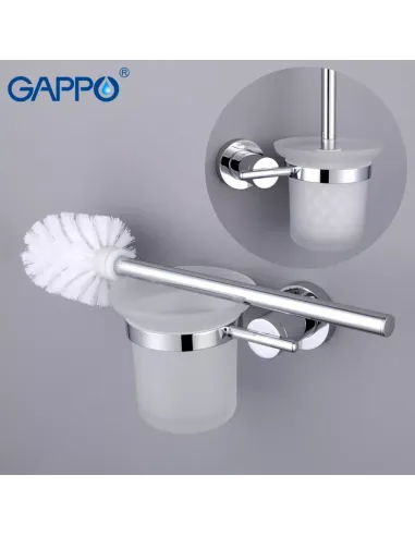 Йоржик для унітазу Gappo G1810, настінний