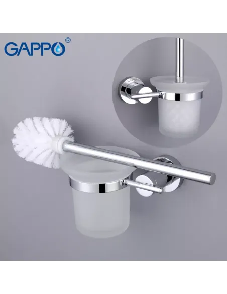 Йоржик для унітазу Gappo G1810, настінний