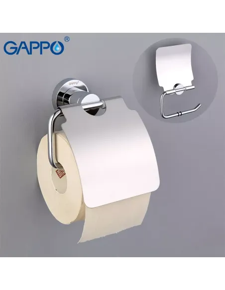 Тримач для туалетного паперу Gappo G1803, хром