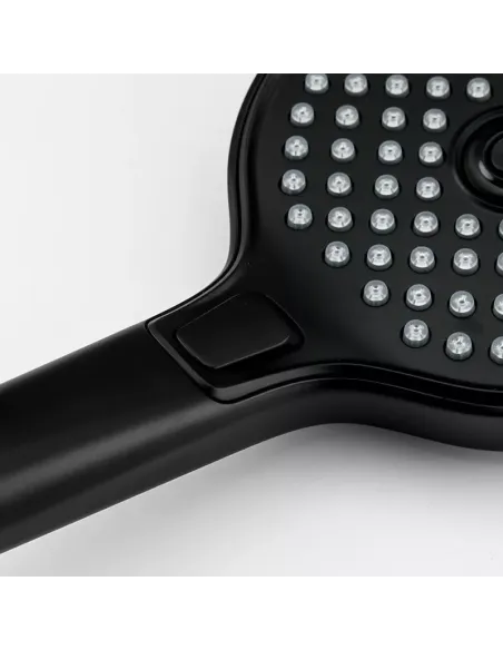 Лейка для ручного душа Gappo G004, 245 x 130 мм, 3 режима, черный