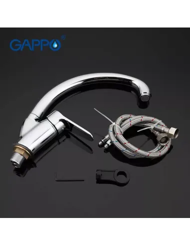 Змішувач для кухні Gappo G4136, хром