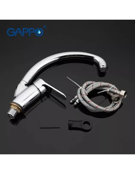 Змішувач для кухні Gappo G4136, хром
