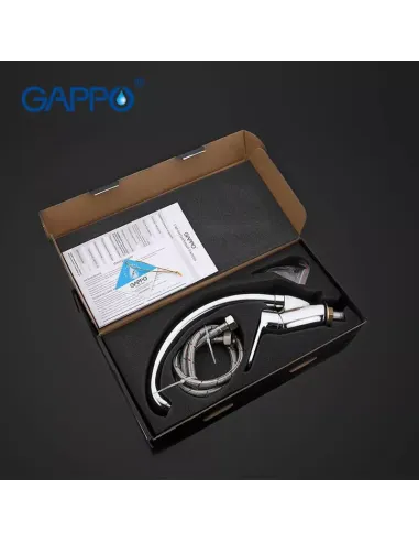 Змішувач для кухні Gappo G4136, хром