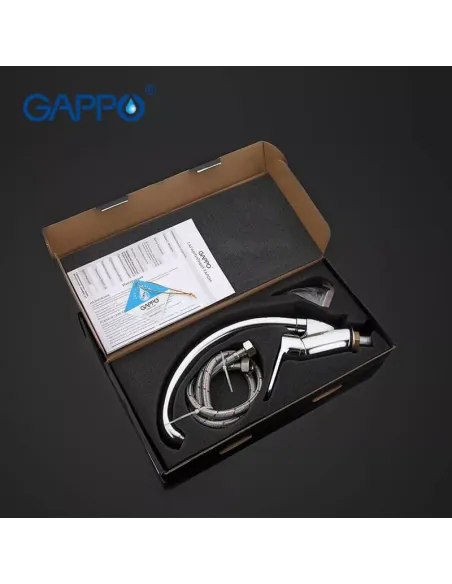 Змішувач для кухні Gappo G4136, хром