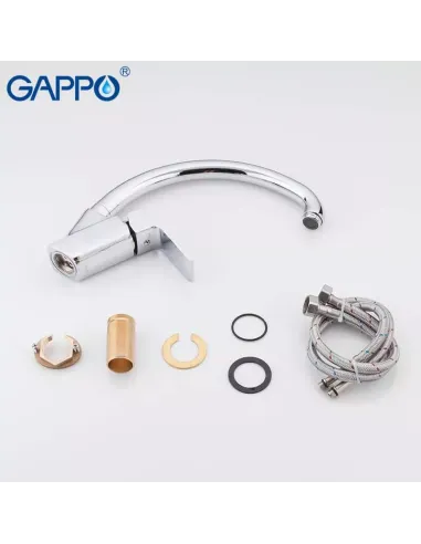 Змішувач для кухні Gappo G4150-8, хром