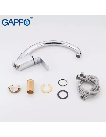Змішувач для кухні Gappo G4150-8, хром