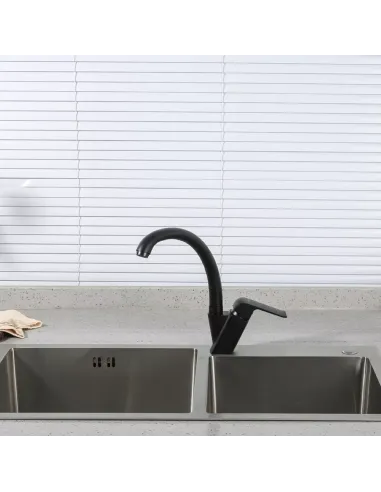 Смеситель для кухни Gappo G4150, черный