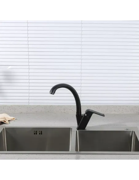 Смеситель для кухни Gappo G4150, черный