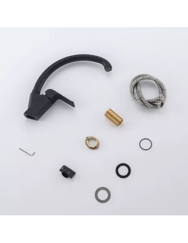 Смеситель для кухни Gappo G4150, черный