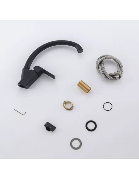 Смеситель для кухни Gappo G4150, черный