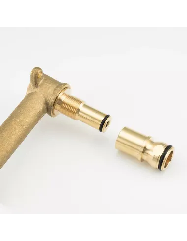 Смеситель для умывальника скрытого монтажа Gappo G1003-26, черный хром