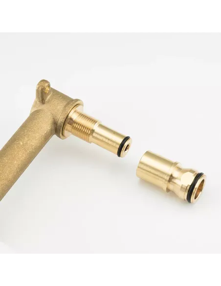 Смеситель для умывальника скрытого монтажа Gappo G1003-26, черный хром