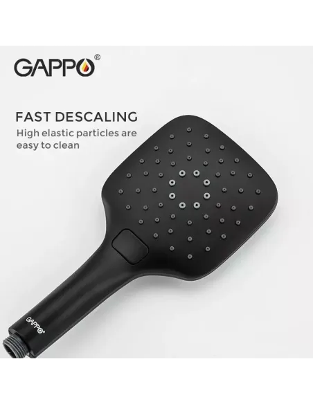 Душова система із виливом Gappo G2417-6, чорний