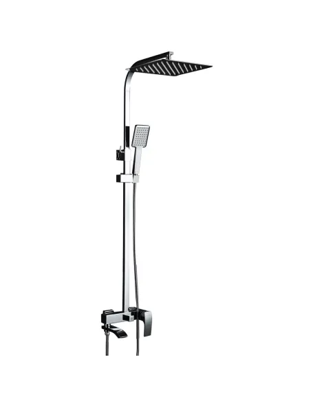 Душевая система с изливом Gappo G2407, хром