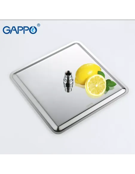 Душевая система с изливом Gappo G2407, хром