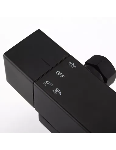 Душевая система с изливом Gappo G2417-60, черный