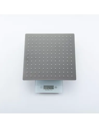 Душевая система с изливом Gappo G2417-9, оружейная сталь