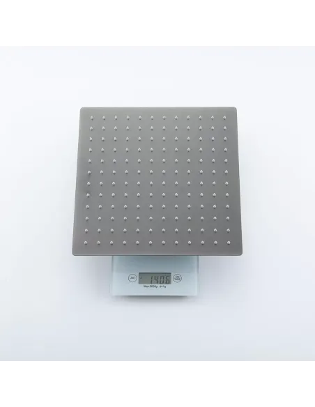 Душевая система с изливом Gappo G2417-9, оружейная сталь