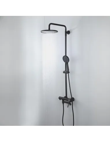 Душевая система с изливом G2406-6, черный