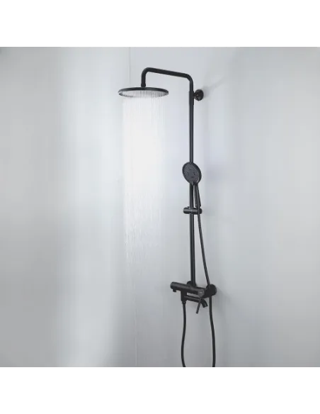 Душевая система с изливом G2406-6, черный
