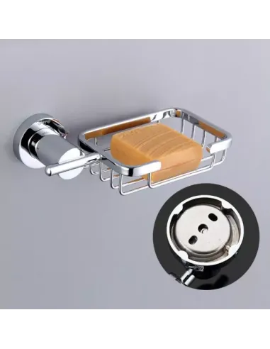 Мыльница Gappo G1802-1, металлическая, настенная