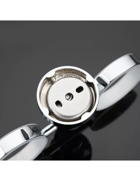 Стакан для ванной комнаты Gappo G1808, латунь, хром, двойной