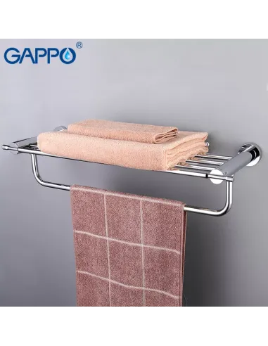 Полка для ванной Gappo G1824, латунь
