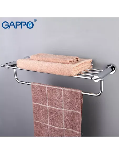 Полка для ванной Gappo G1824, латунь