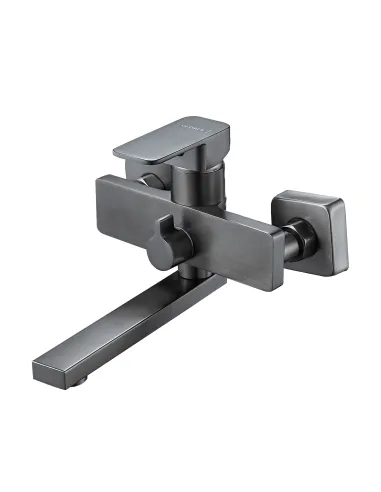 Смеситель для ванны Globus Lux Milano GLM-0102N-11-GRAPHITE