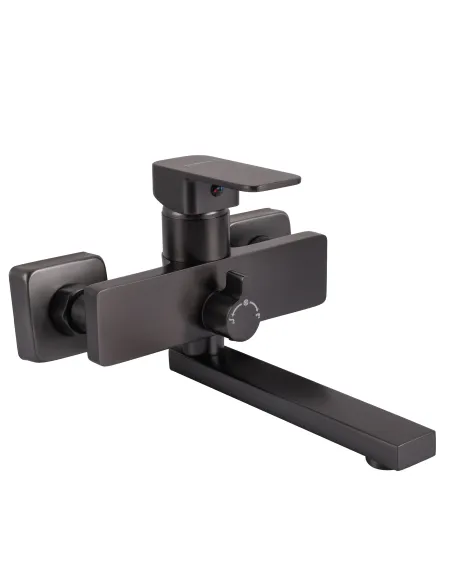 Смеситель для ванны Globus Lux Milano GLM-0102N-11-GRAPHITE