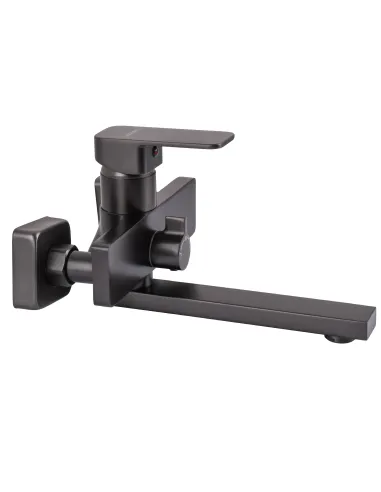 Смеситель для ванны Globus Lux Milano GLM-0102N-11-GRAPHITE